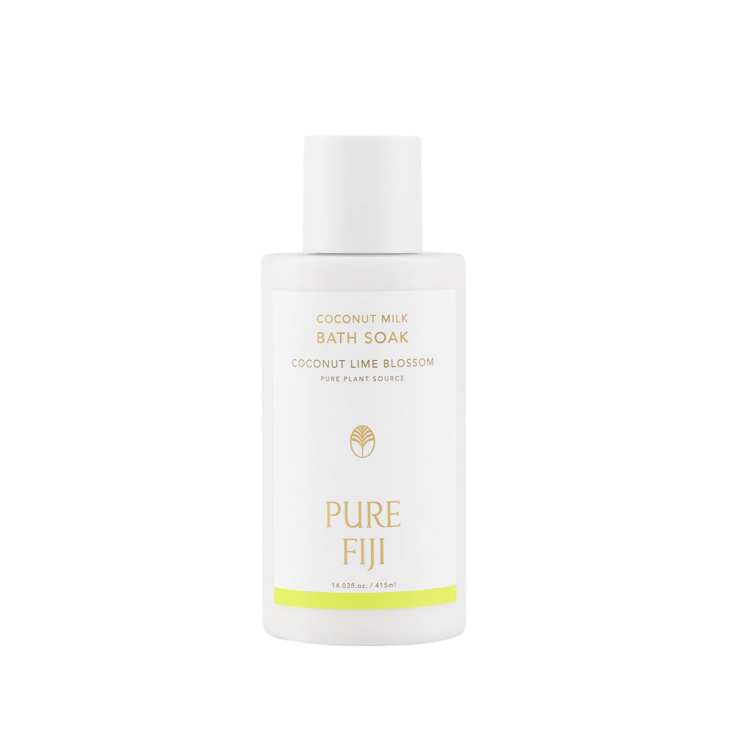 Pure Fiji Milk Bath Soak Lime Blossom 415ml