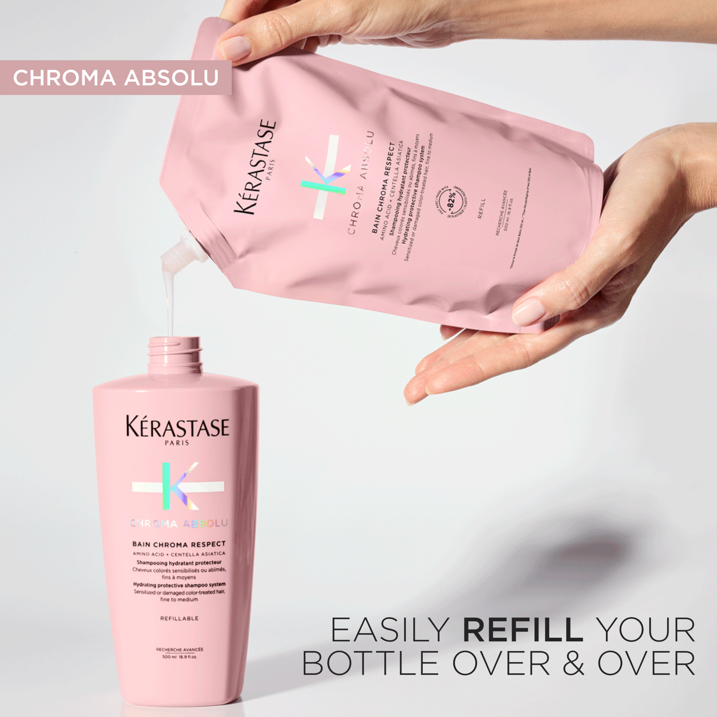 Kerastase Bain Chroma Respect Refill 500ml