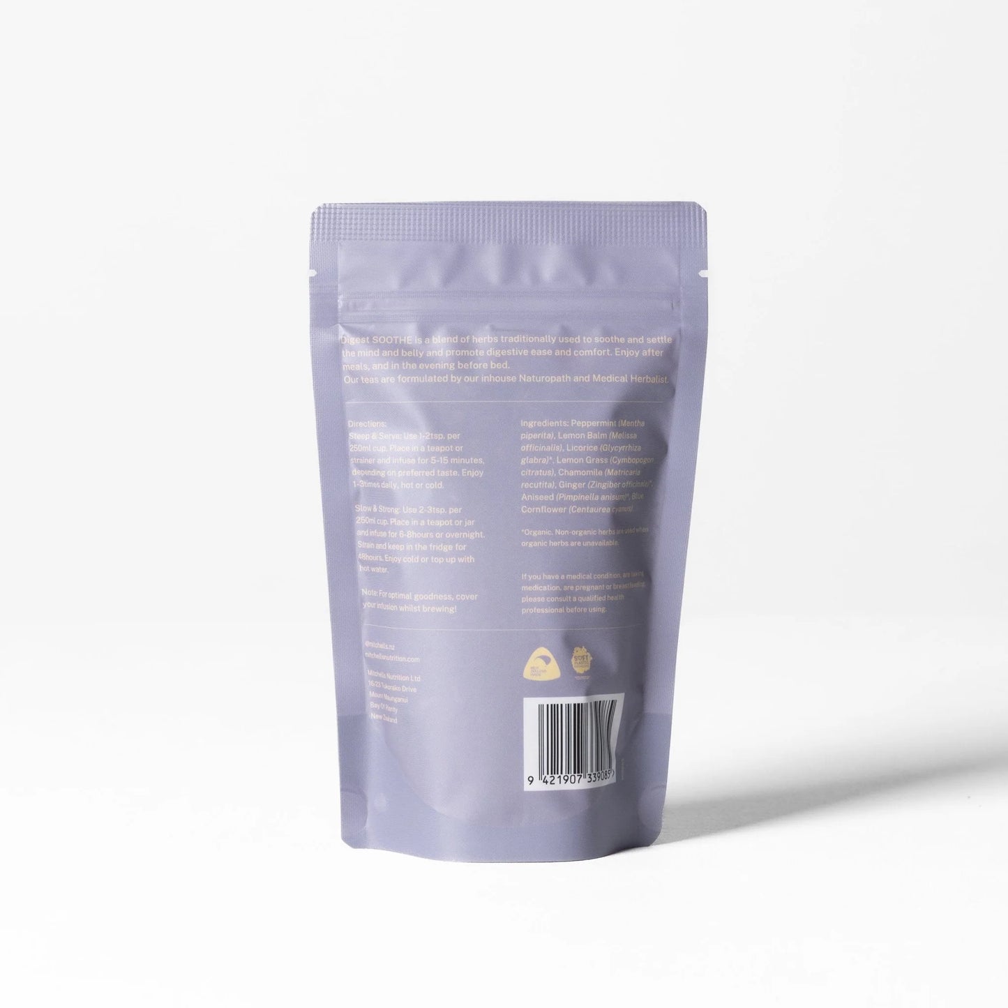 Mitchells Nutrition Digest Soothe Tea 50g