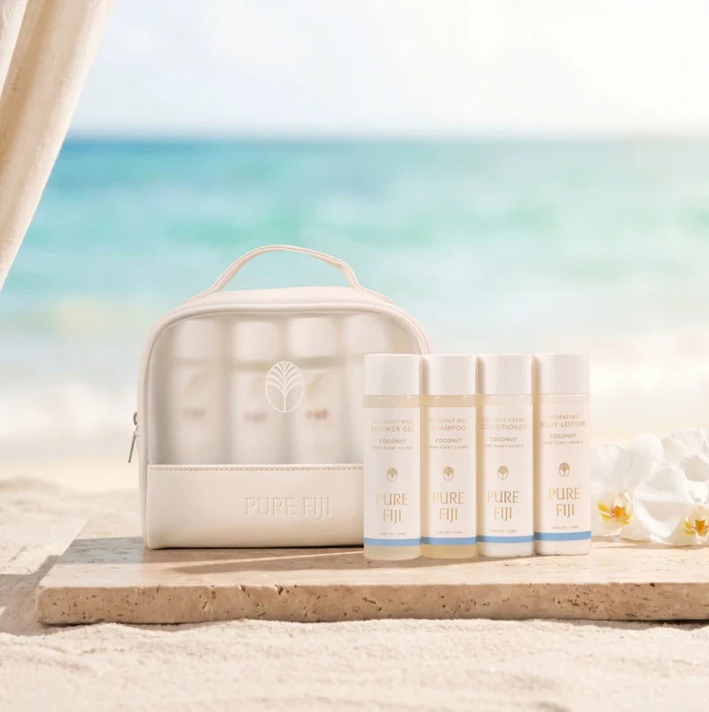 Pure Fiji Deluxe Travel Set - Coconut
