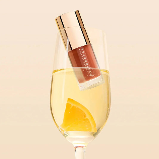 Young Blood Everglow Lip Oil - Spritz