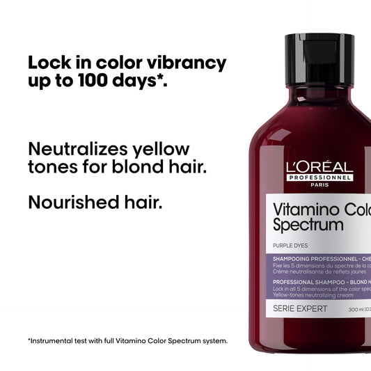 L'Oreal Vitamino Color Spectrum Purple Shampoo 300ml