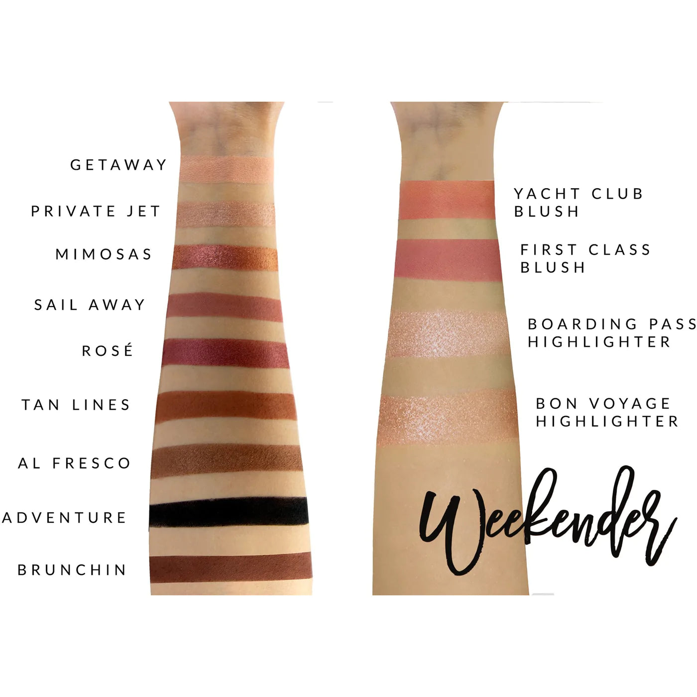 Youngblood Weekender Face Palette