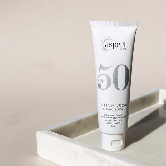 Aspect Tinted Physical Sunscreen SPF50