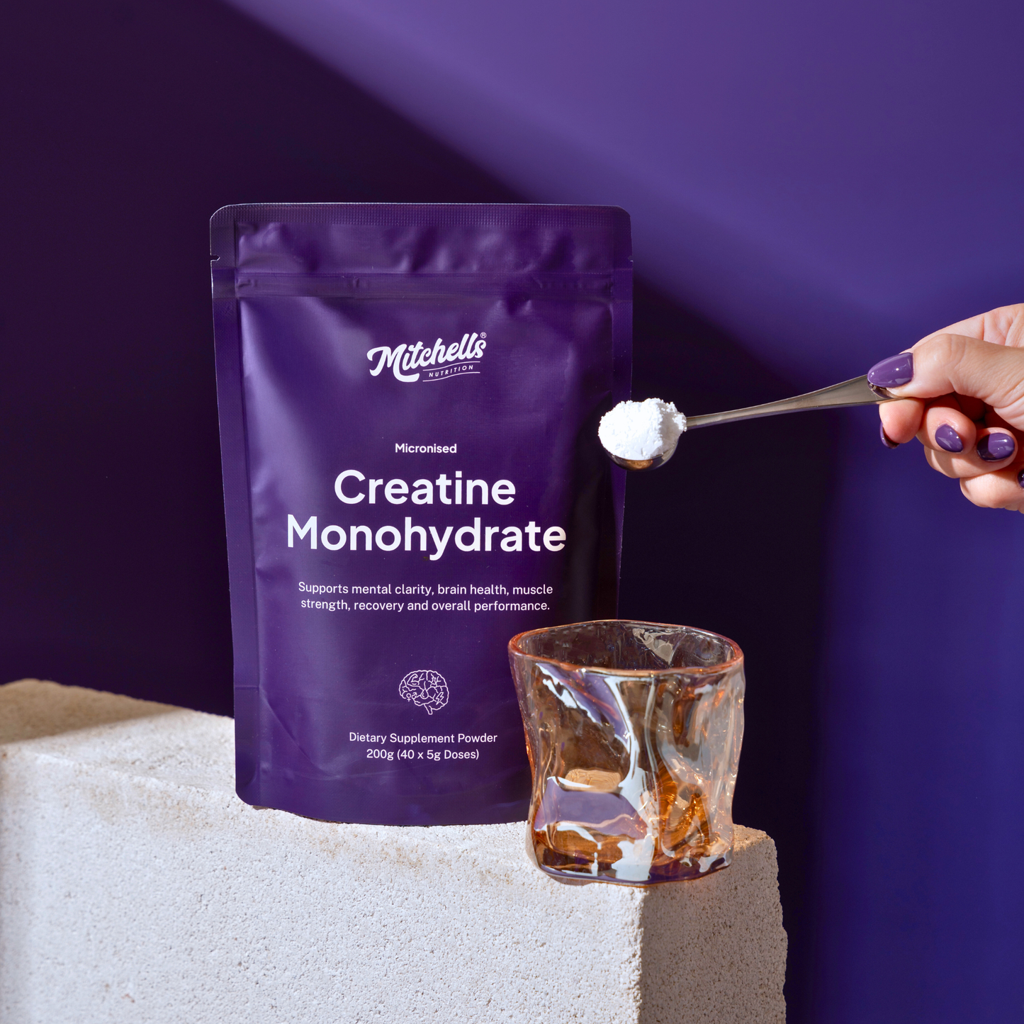 Mitchell's Creatine Monohydrate 200g