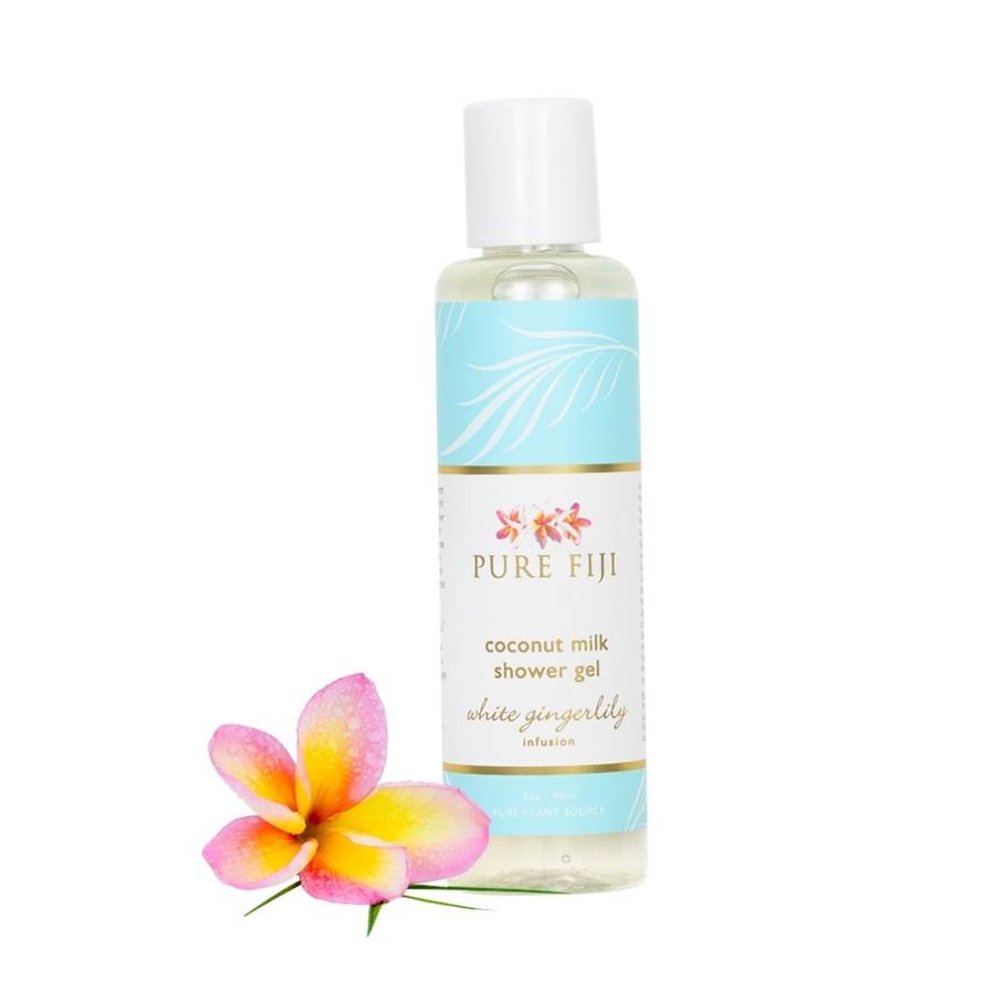 Pure Fiji Shower Gel White Gingerlily 90ml