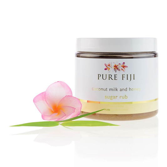 Pure Fiji Sugar Rub Milk & Honey 457ml