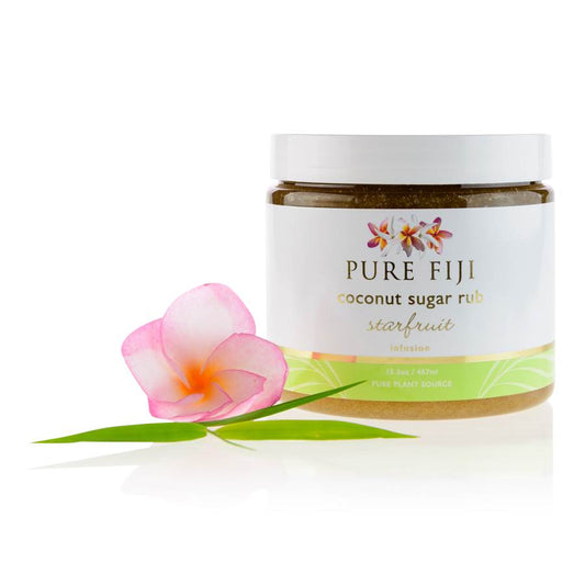 Pure Fiji Sugar Rub Starfruit 457ml