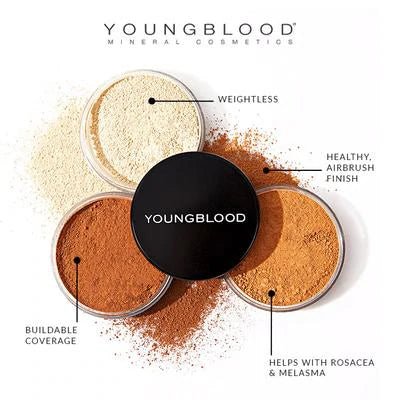 Youngblood Loose Mineral Foundation Warm Beige 10g